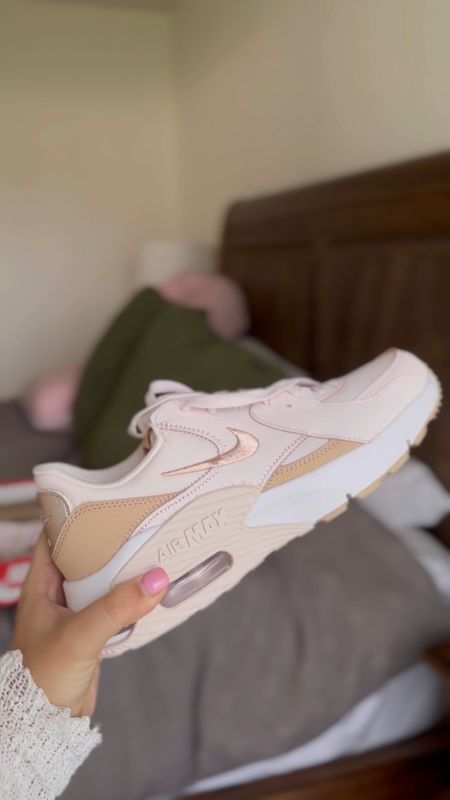 New spring shoes 💗  please know that these are LIGHT PINK, not like the beige color portrayed on the website 

Nikes 

#LTKshoecrush #LTKSeasonal #LTKunder100