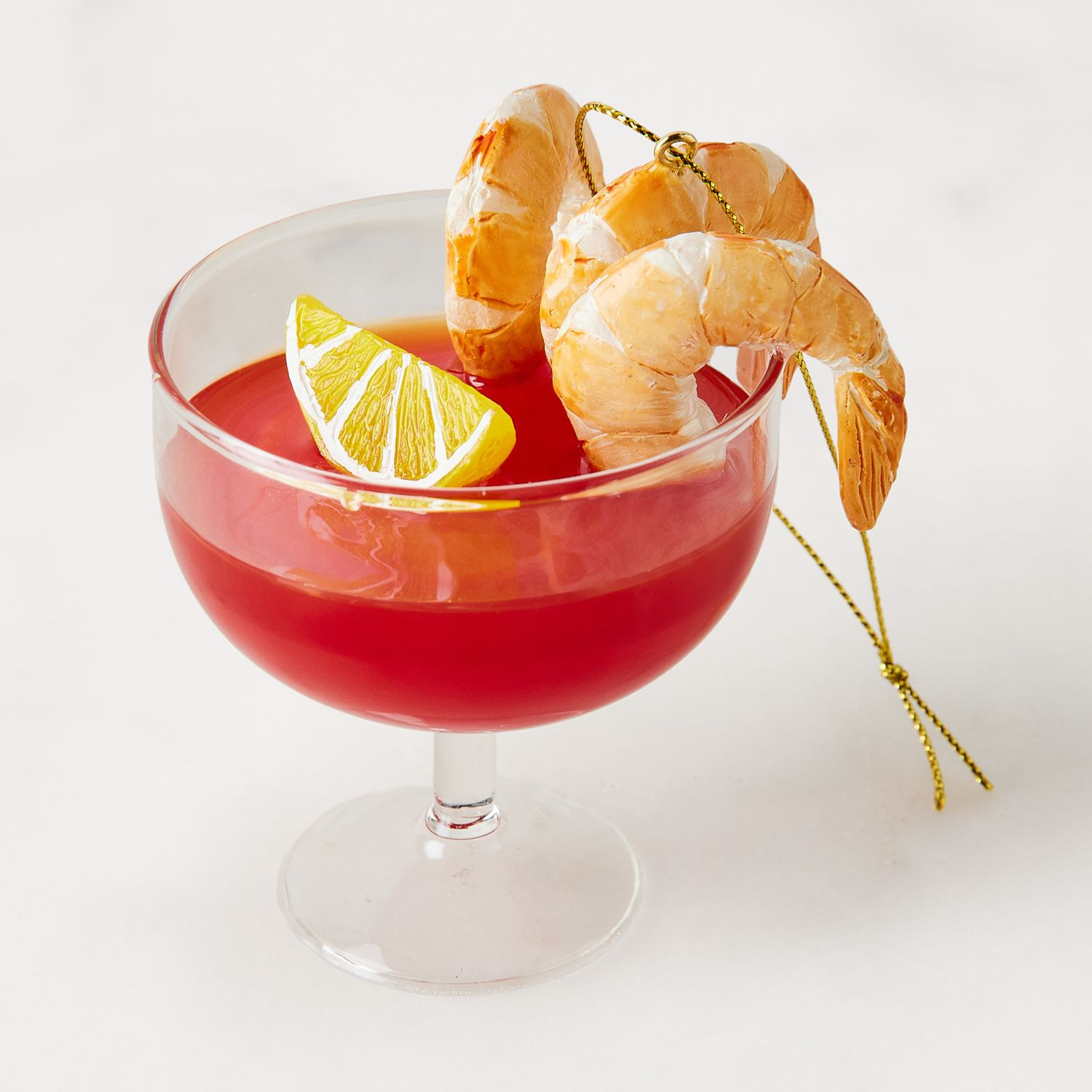 Cody Foster Shrimp Cocktail Glass Christmas Ornament | Food52 | Food52