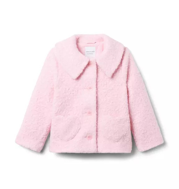 Heart Pocket Sherpa Coat | Janie and Jack