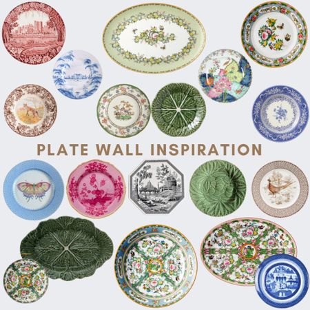I’ve gotten a lot of requests for plate walls lately so I’m sharing some of my favorite plates for your plate wall inspiration! Coordinate colors to mix and match plate styles and prints or vary sizes of the same prints for visual interest!

Red plate, blue and white plate, Famille Rose Medallion, Williams Sonoma, Tobacco Leaf plate, Bordallo Pinheiro cabbage plates, brown plates, Spode, butterfly plate, pink plate, Ginori Oriente Italiano, black and white plate, Blue Willow

#LTKhome #LTKfindsunder50 #LTKfindsunder100