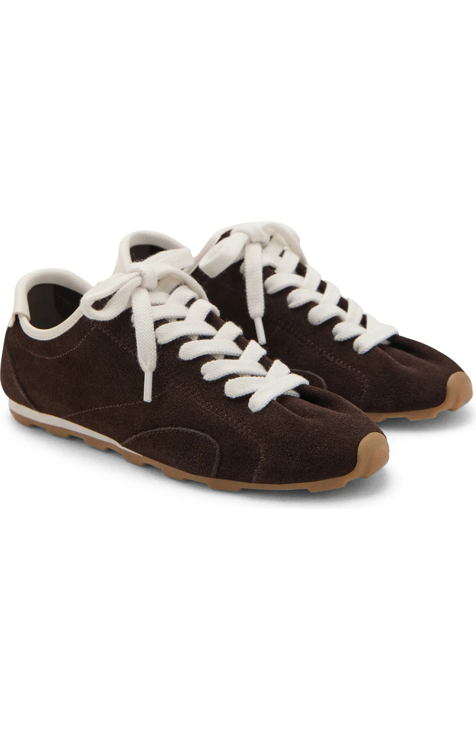 Contrast Suede Sneaker (Women) | Nordstrom