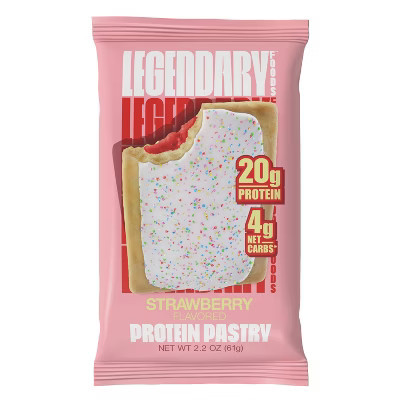 Legendary Foods Gluten Free and Keto Friendly Protein Pastry - Strawberry - 2.2oz | Target