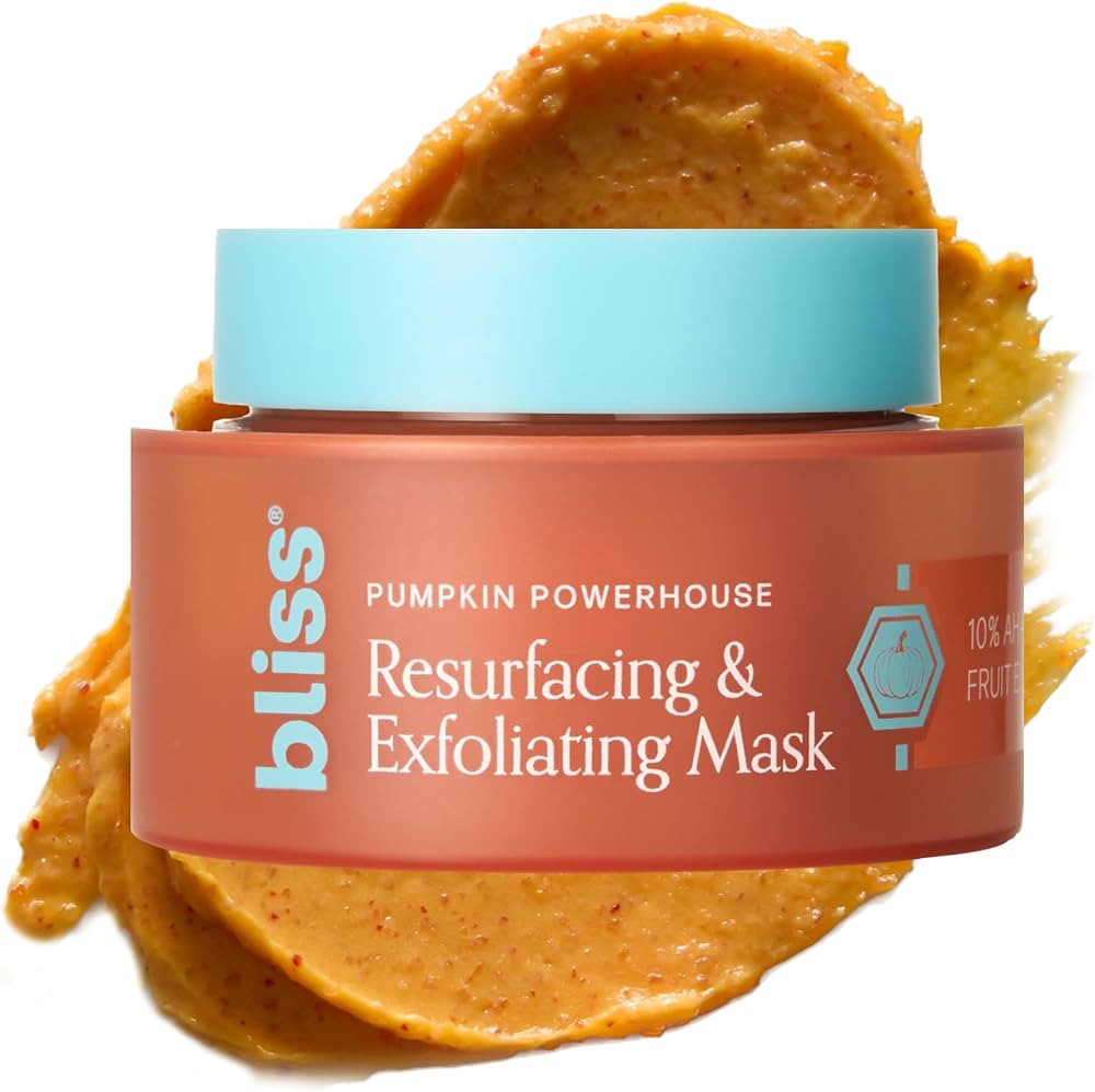 Bliss Pumpkin Powerhouse Resurfacing Face Mask - Clean Beauty, Cruelty-Free | Amazon (US)