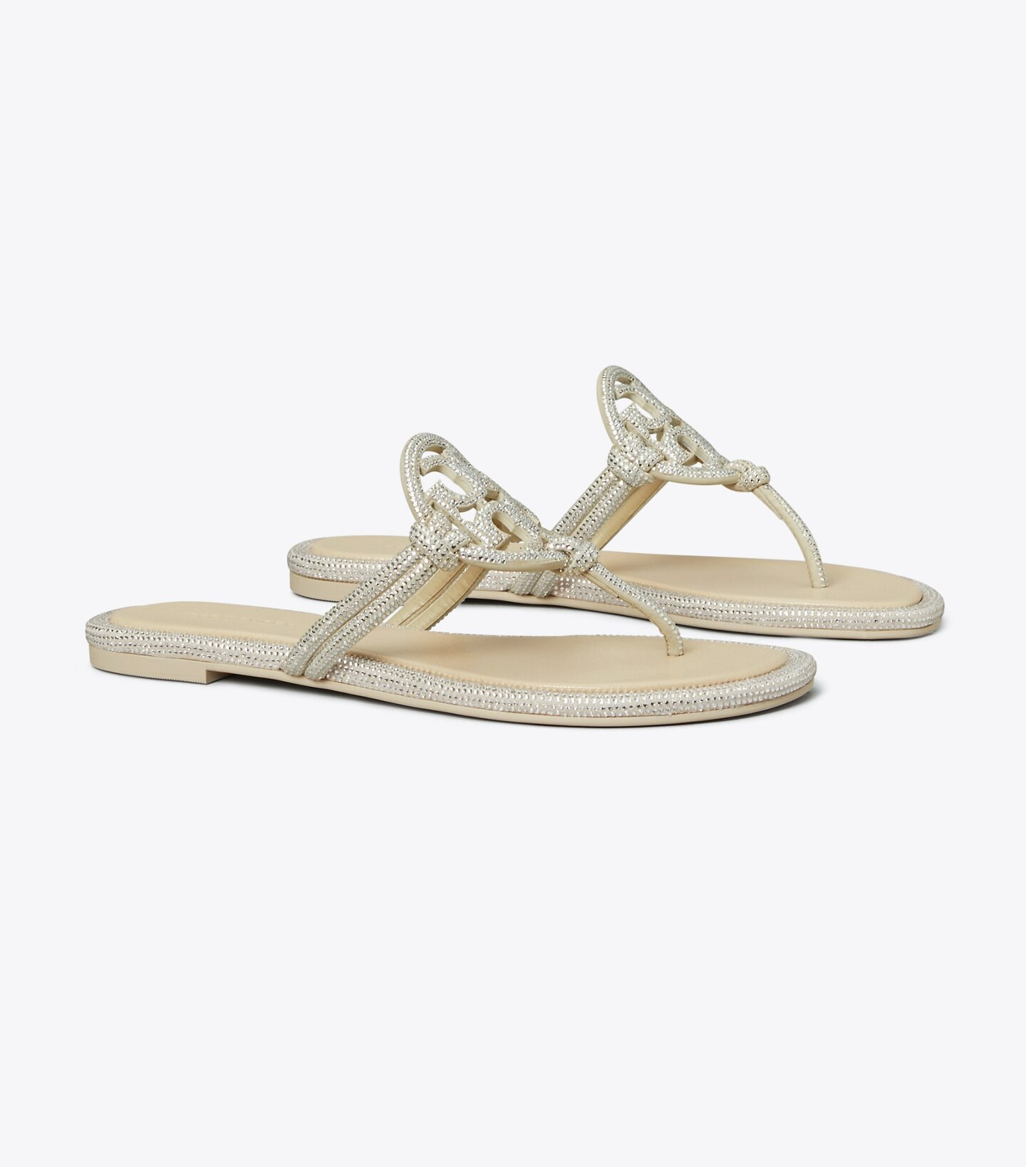 MILLER KNOTTED PAVÉ SANDAL | Tory Burch (US)