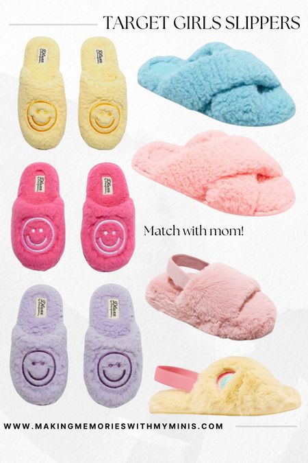 Target girls slippers! Also linked matching mom slippers! Great Christmas gift idea

#LTKHoliday #LTKSeasonal #LTKGiftGuide