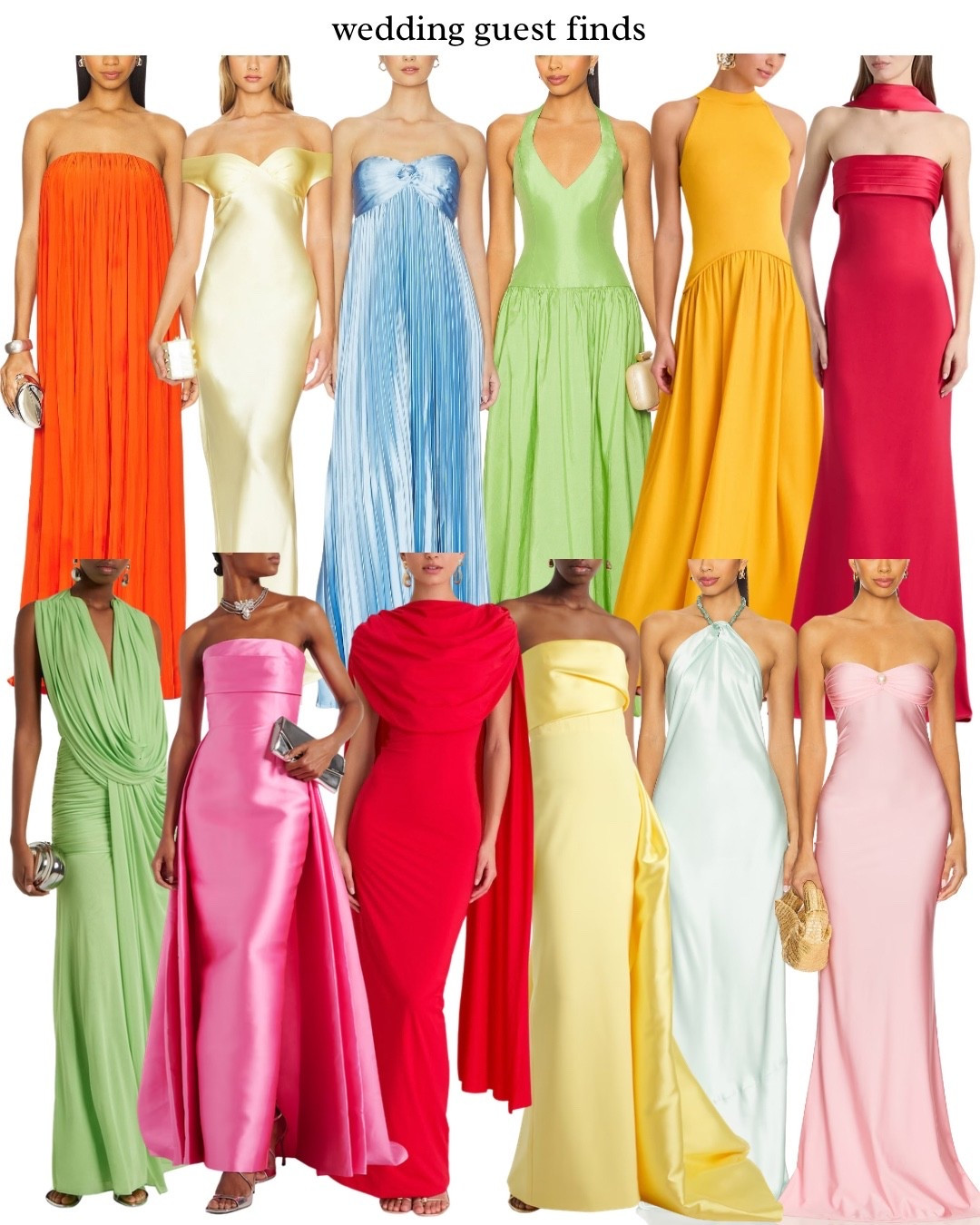 solid color wedding guest dresses 

#LTKSeasonal #LTKootd #LTKWedding