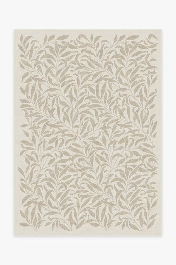 Morris & Co. Pure Willow Boughs Natural Rug | Ruggable