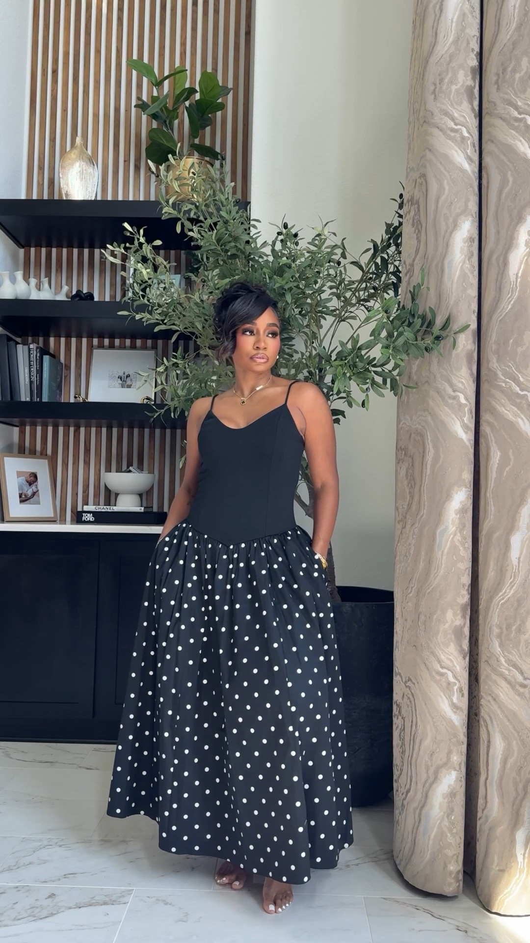 spring dresses under $100!! black & white polka dot dress 

#LTKspring #LTKootd #LTKMidsize