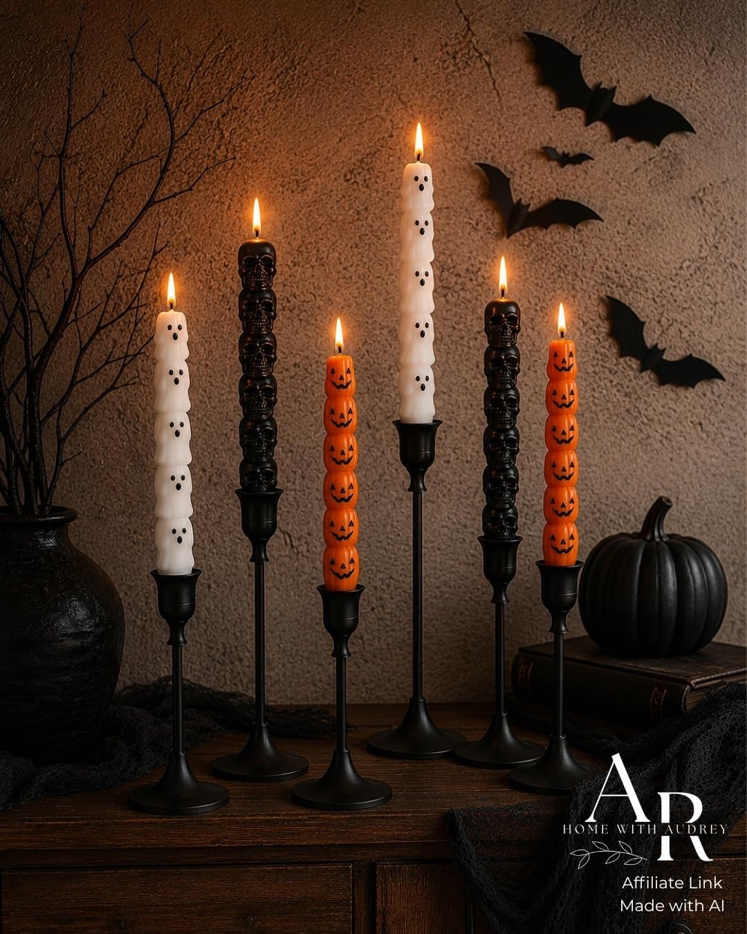 Cute Halloween candles that add a spooky touch to your home! #halloweendecor #festivevibes

#LTKHome #LTKSeasonal
