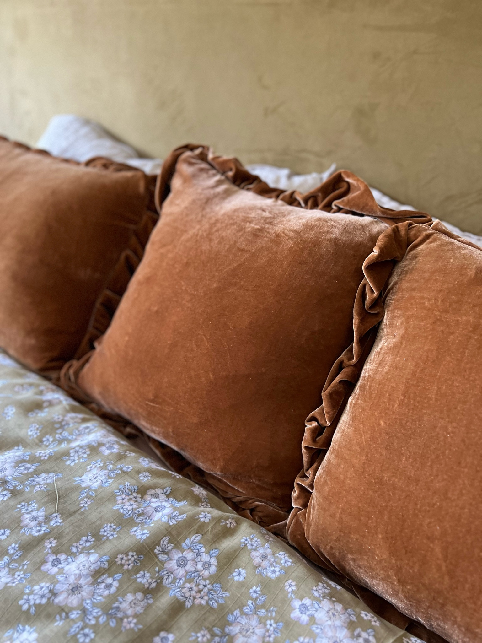 Affordable and luxe throw pillows! Plus the patterned duvet 😍

#LTKhome