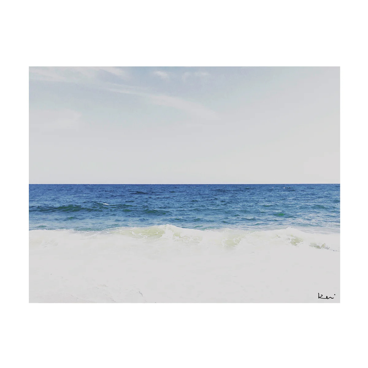 Beach Blues Photograph | Kerri Rosenthal