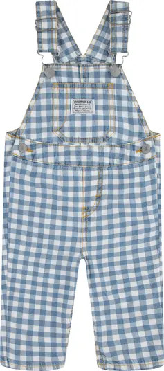 Cotton Gingham Overalls | Nordstrom