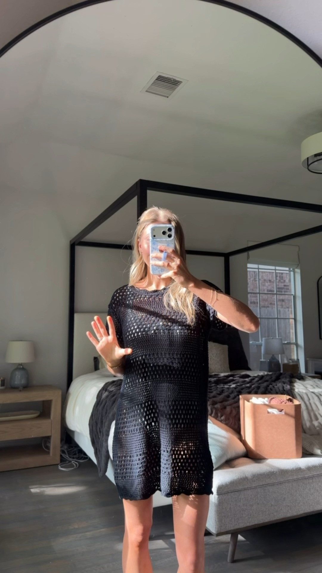 Amazon swim coverup! Wearing small 

 #LTKSwim