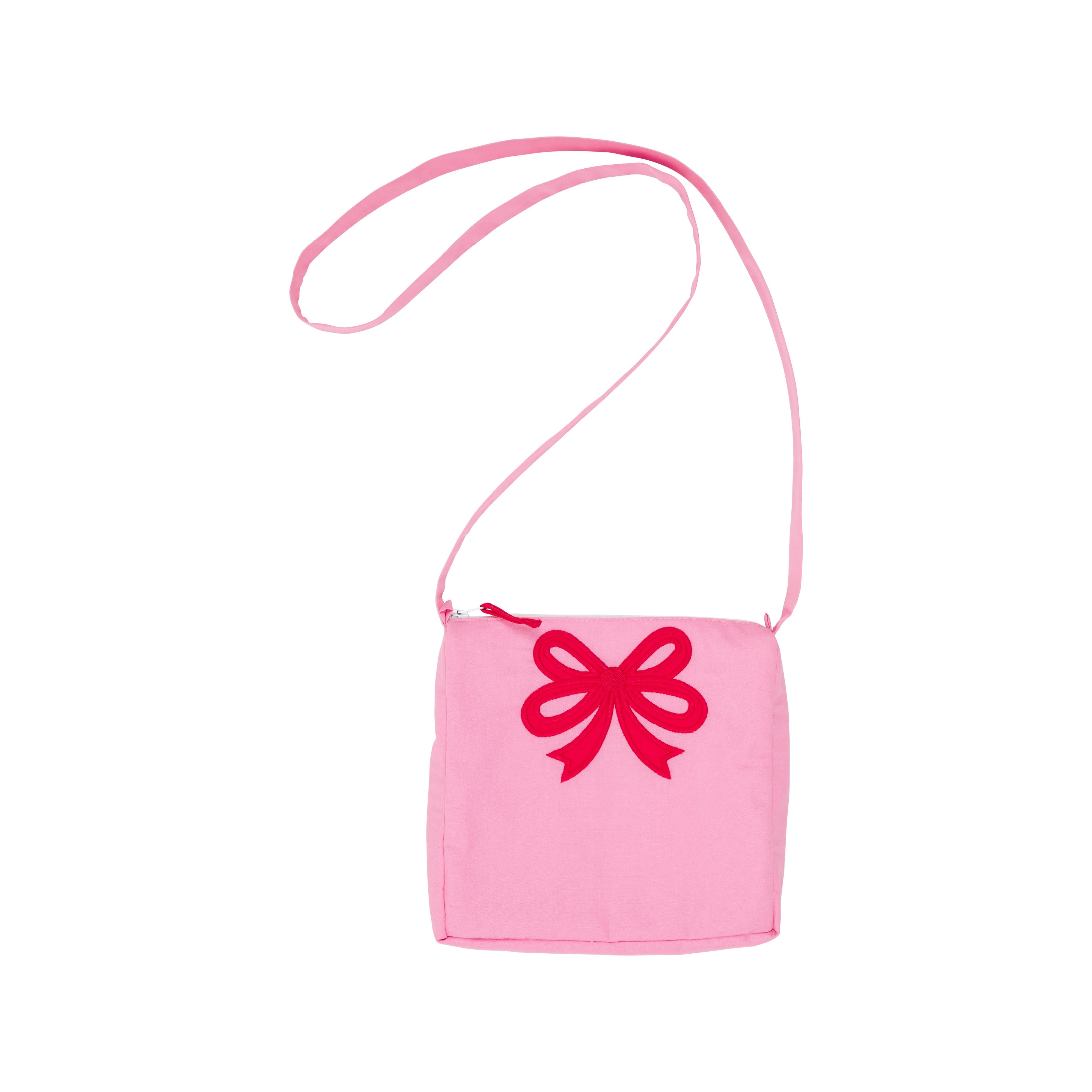 Save Your Pennies Purse - Hamptons Hot Pink with Richmond Red | The Beaufort Bonnet Company
