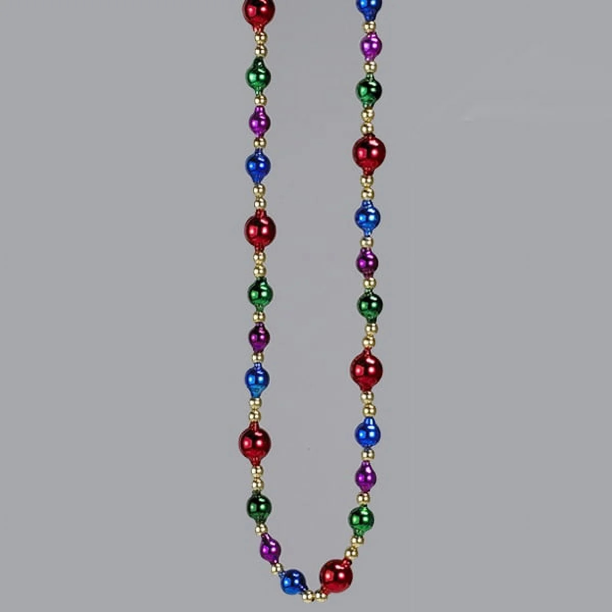 Kurt Adler 6' Glass Bead Multicolor Garland | Walmart (US)