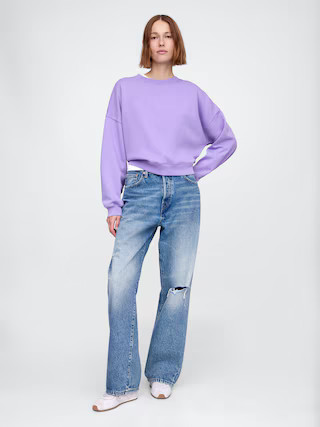 VintageSoft Wedge Crewneck Sweatshirt | Gap (US)