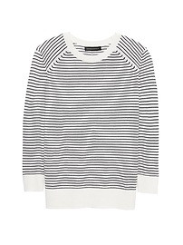 Petite Washable Merino Raglan Sweater | Banana Republic US