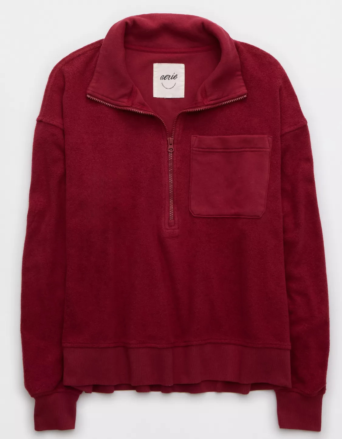 Aerie Softest Quarter Zip Sweatshirt | Aerie