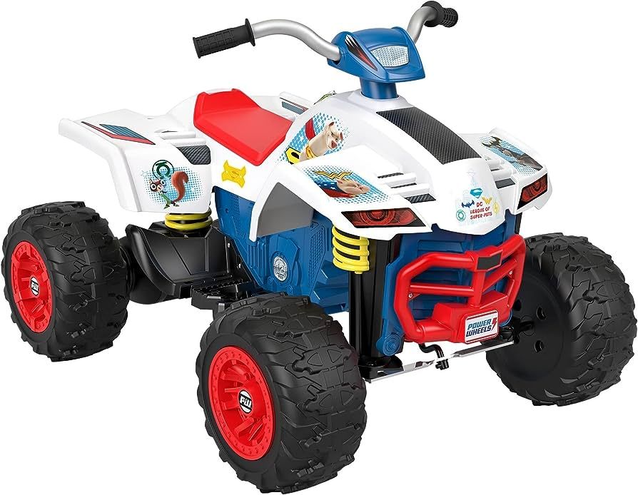 Power Wheels DC League of Super-Pets Ride-On Toy, Racing Atv, Battery Powered Vehicle for Prescho... | Amazon (US)