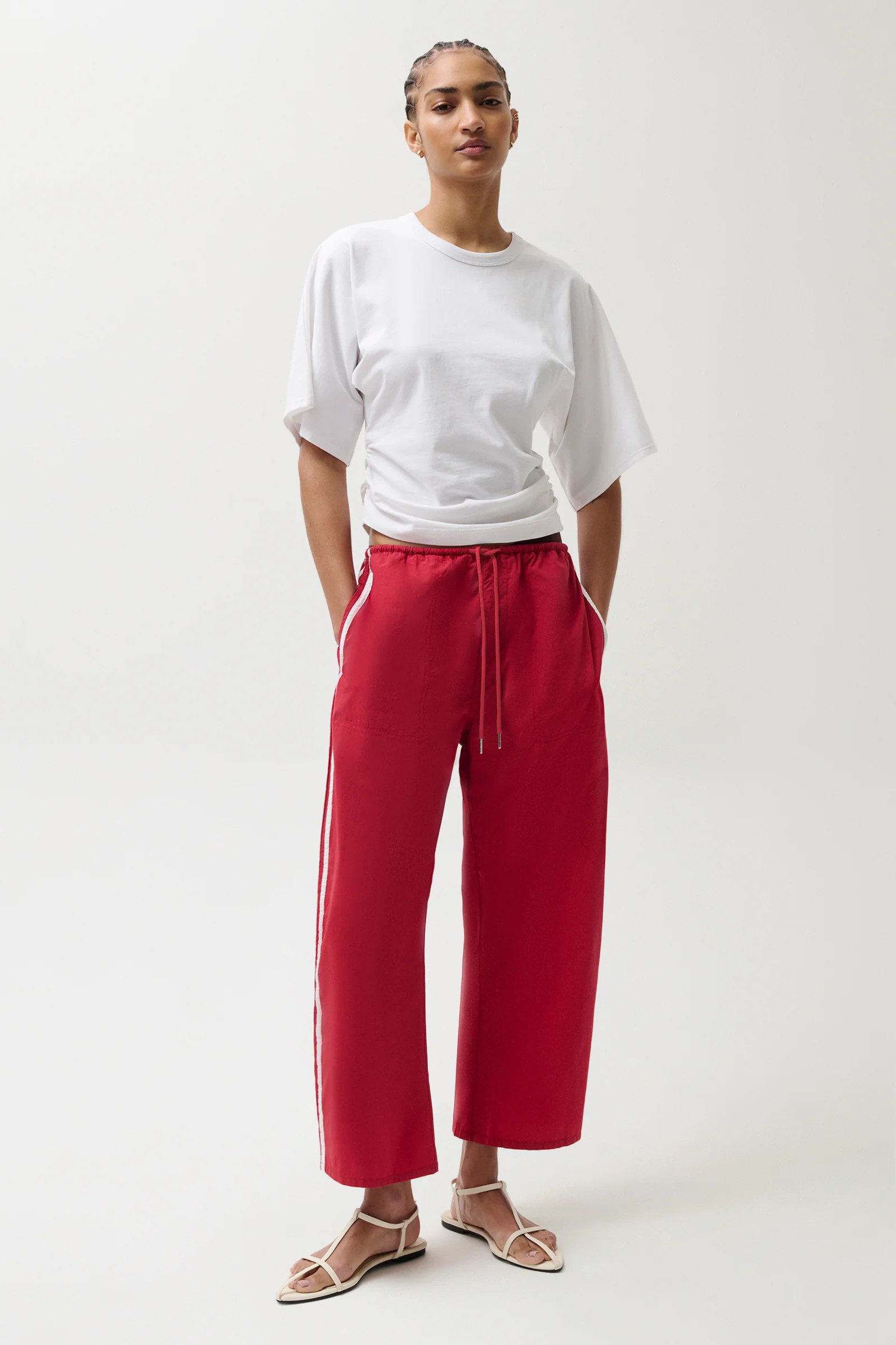 Bodie Sport Pant - Racer Red | Pistola Denim