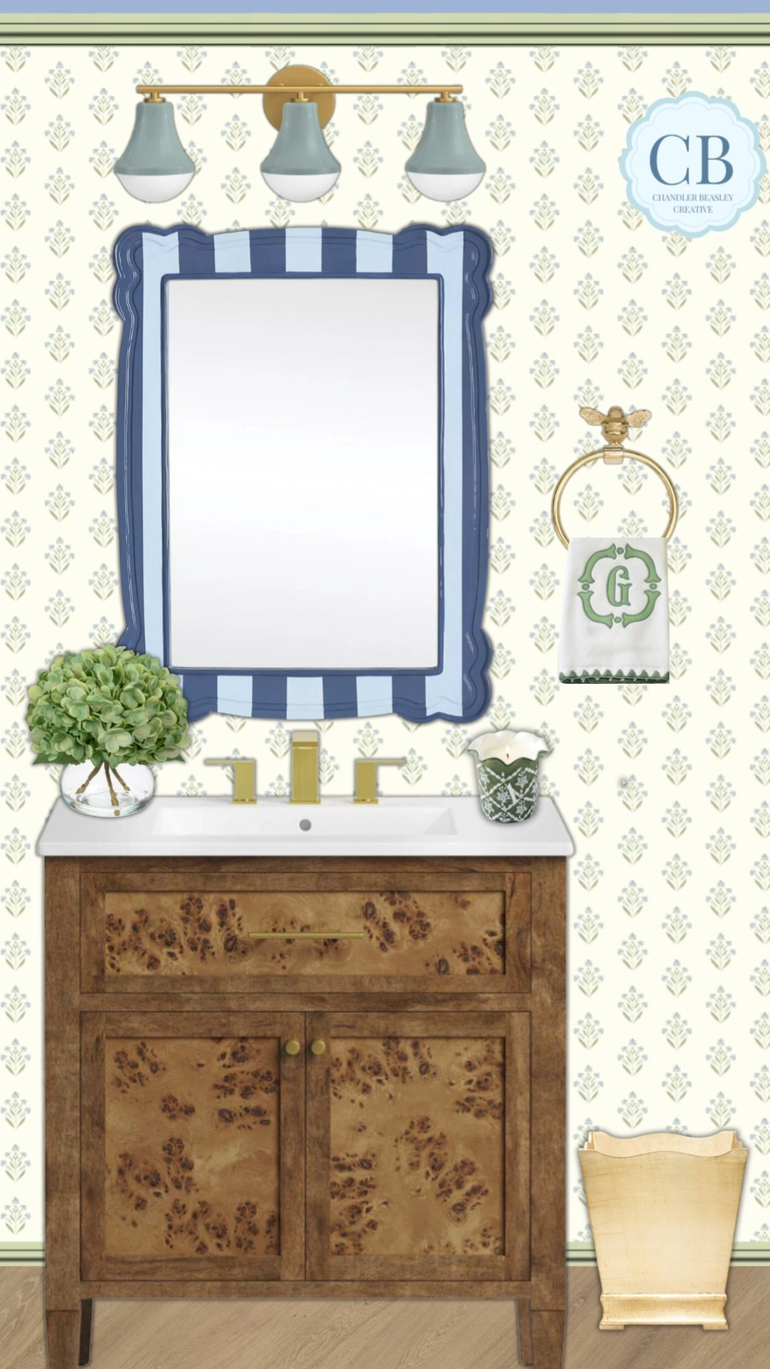 A powder bathroom design! 

#LTKStyleTip #LTKHome #LTKSaleAlert