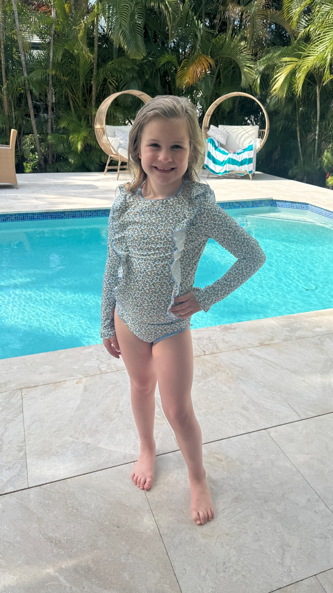 My little cutie loves her new swimsuit. We don’t play about sun protection, so rashguards are a must. On sale now  

#LTKSaleAlert #LTKTravel #LTKKids