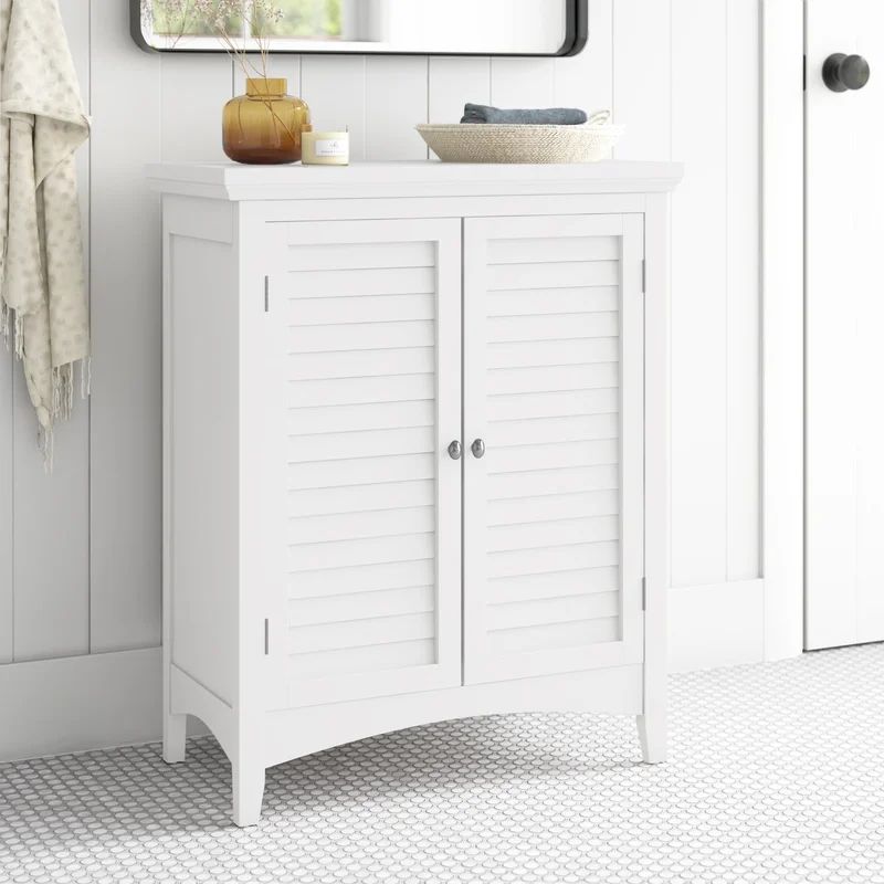 Billy 26'' W x 32'' H x 13'' D Free-Standing Bathroom Cabinet | Wayfair North America