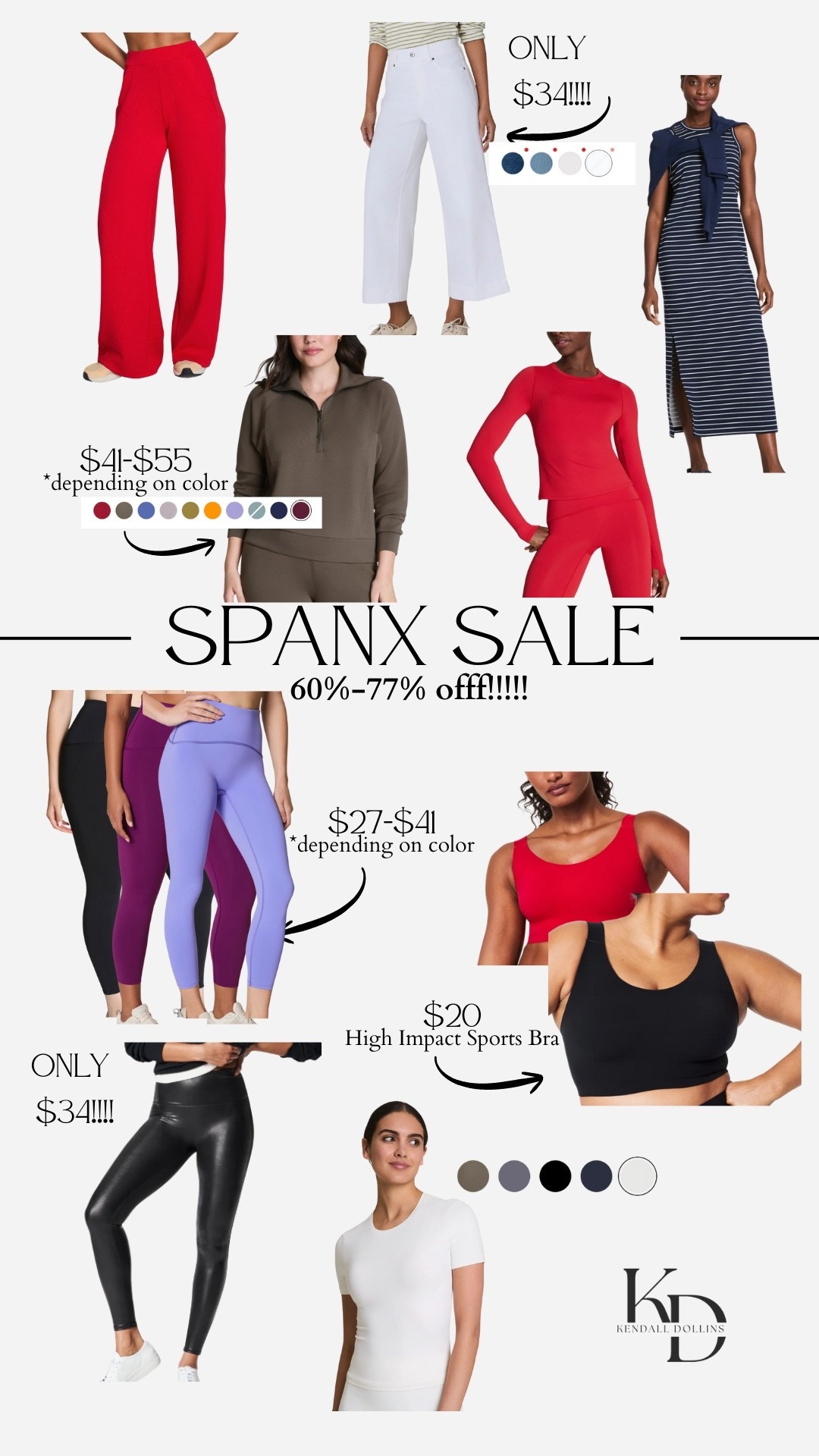Some of my FAV Spanx items on sale!!!!

#LTKActive #LTKSaleAlert #LTKFindsUnder100