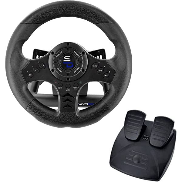 Superdrive - GS550 steering racing wheel with pedals, paddles, shifter and vibration for Xbox Serie  | Amazon (US)