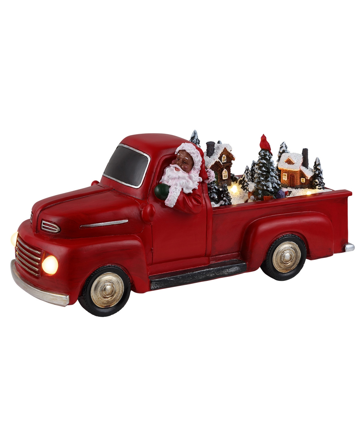 Mr. Christmas Animated Black Santa Nostalgic Truck, 10.5" - Red | Macy's