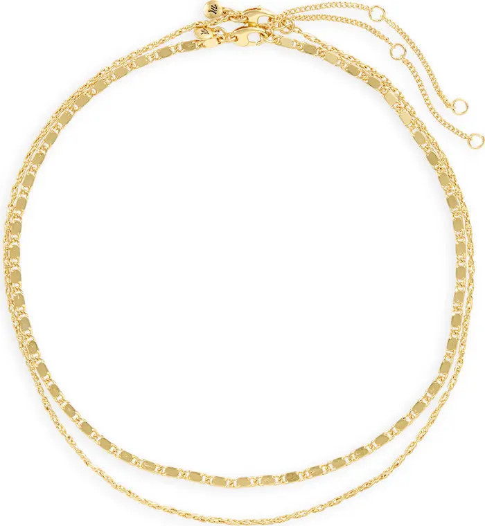 2-Piece Chain Necklace Set | Nordstrom Rack