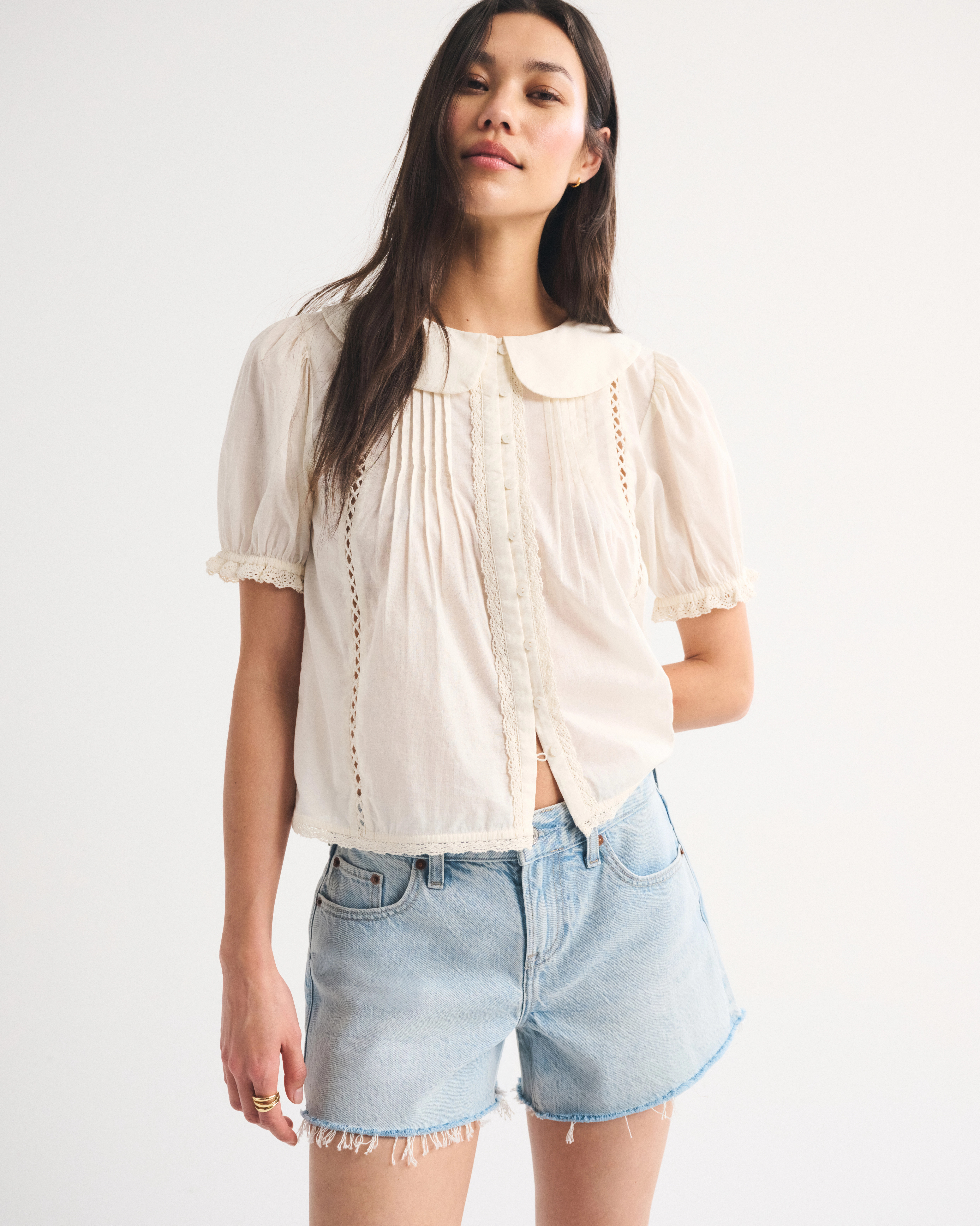 Low Rise Loose Short | Abercrombie & Fitch (US)