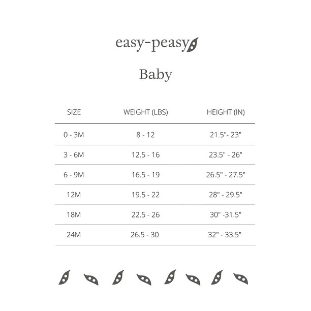 easy-peasy Baby Girls Bodysuit and Legging Outfit Set, 2-Piece, Sizes 0-24 Months | Walmart (US)