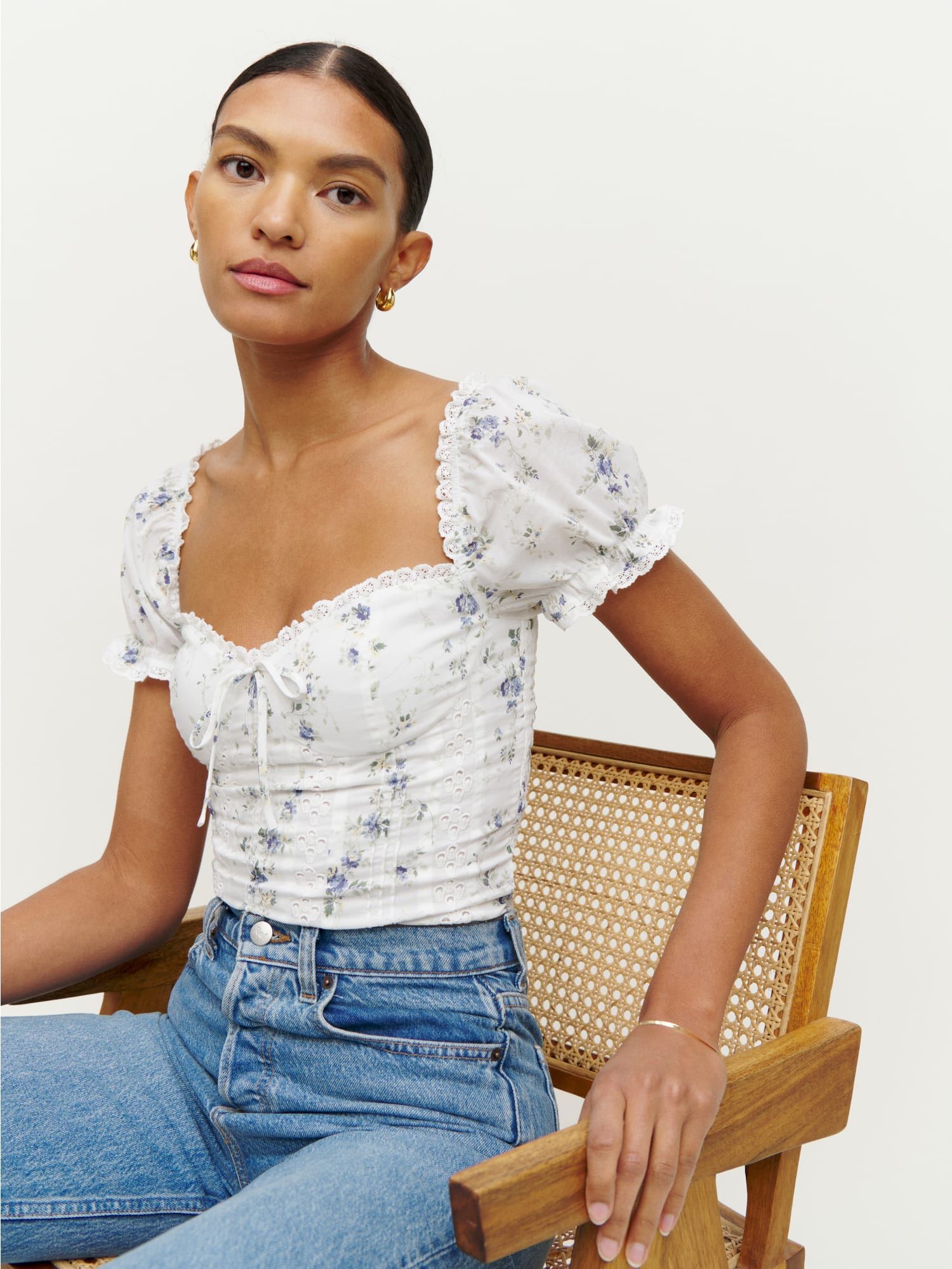 Miraflores Top | Reformation (US & AU)