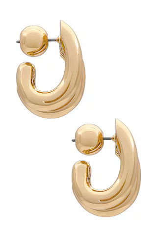 Florence Earrings in Gold | Revolve Clothing (Global)