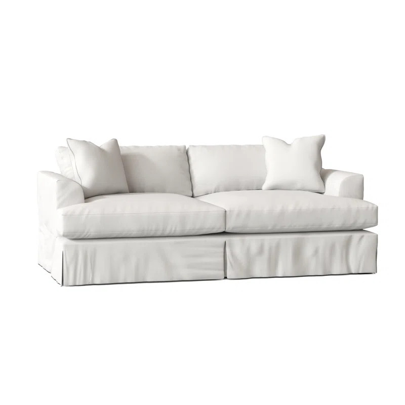 Lucia 92.5'' Slipcovered Sofa | Wayfair North America