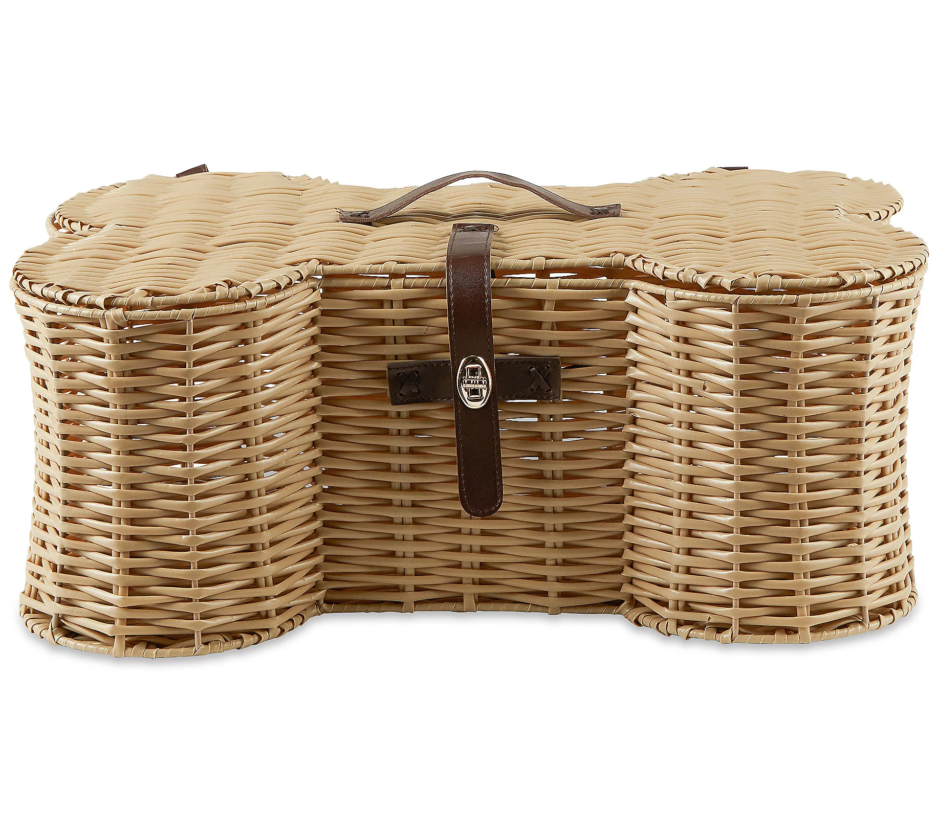 Bone Dry Bone Shape Toy Basket Small | QVC