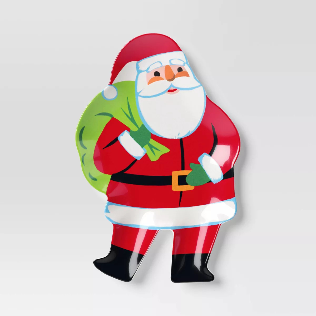 7.3" Christmas Melamine Dinner Plate Red - Wondershop™ | Target