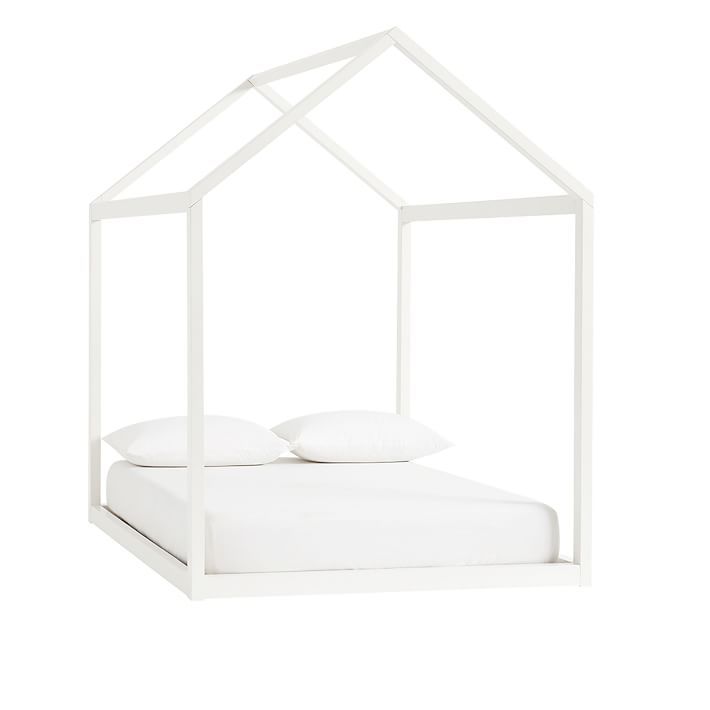 Tent Kids' Bed - White | West Elm (US)