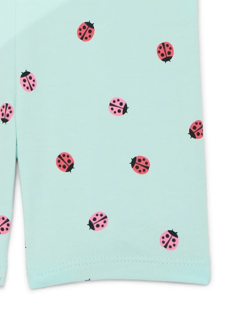 Wonder Nation Toddler Girls Bike Shorts, Sizes 18M-5T | Walmart (US)