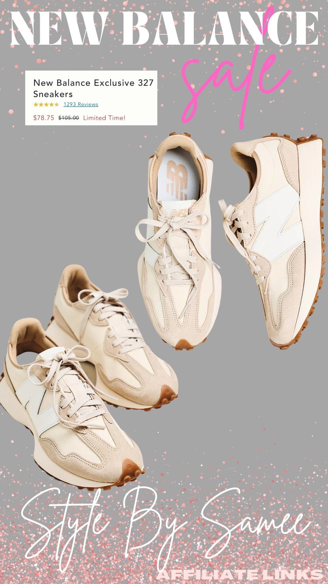 Spring sneakers on sale! Going fast! 

@Anthropologie 

Sneakers | new balance | neutral | sale 

#LTKActive #LTKSaleAlert #LTKOver40