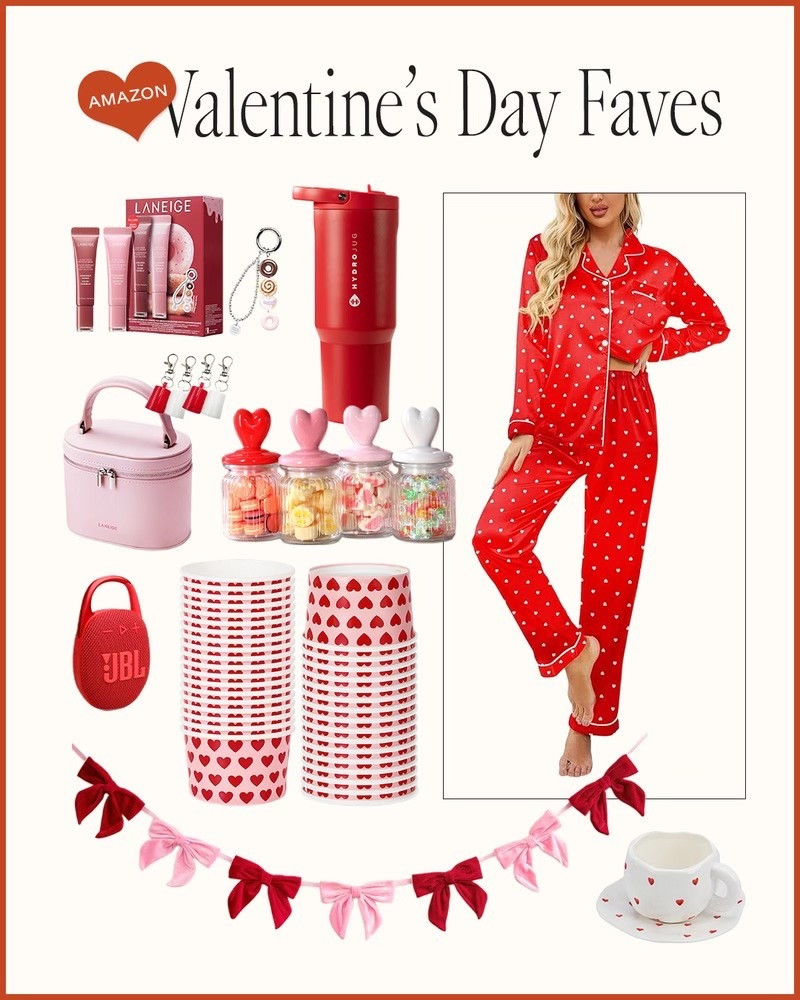 With Valentine’s Day right around the corner, we couldn’t help but shared our most recently purchased items. 

#neatlyembellished #amazon #pink #red #valentinesday #hosting #galentines 