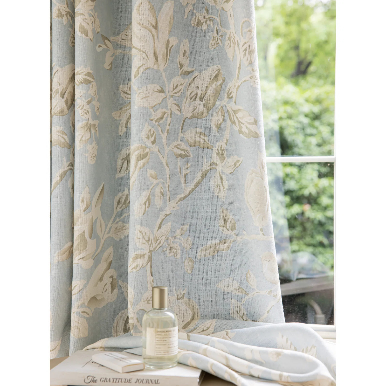 Amelia Linen Blend Room Darkening Curtain Panel Pair (Set of 2) | Wayfair North America