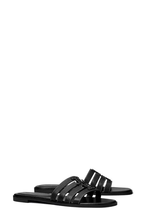 Tory Burch Ines Multistrap Sandal in Perfect Black at Nordstrom, Size 6.5 | Nordstrom