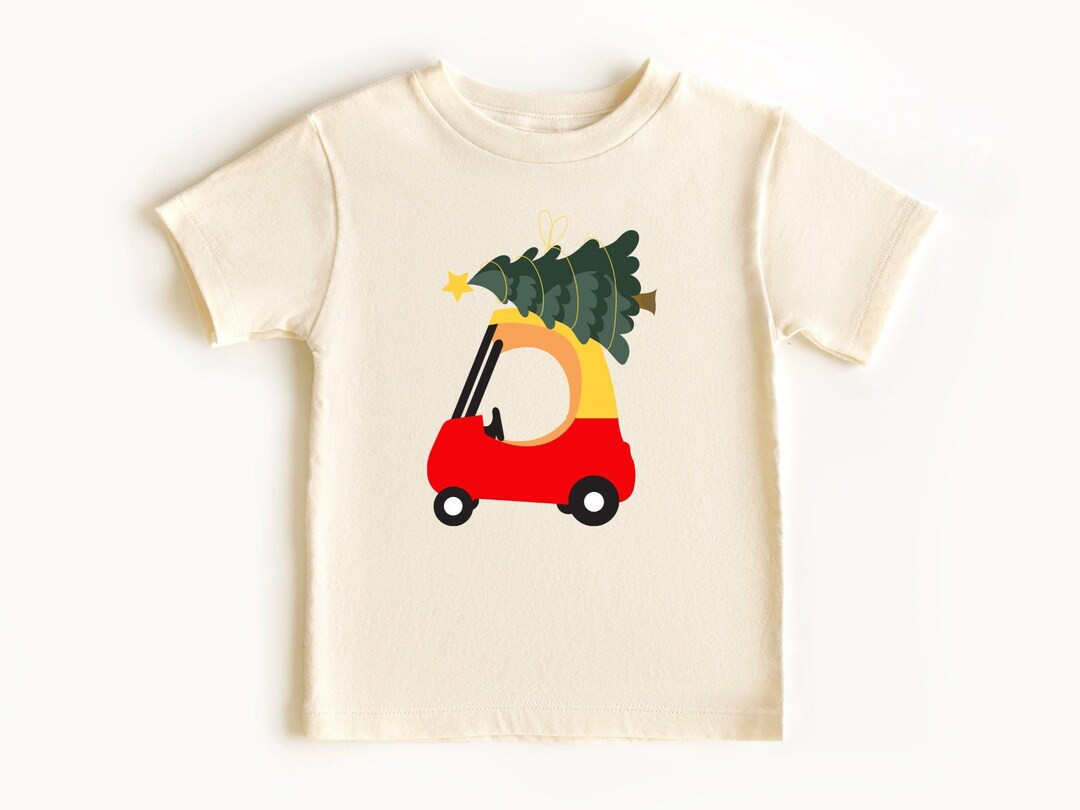 Red Car Christmas Kids Shirt Cute Christmas Toddler Top - Etsy | Etsy (US)