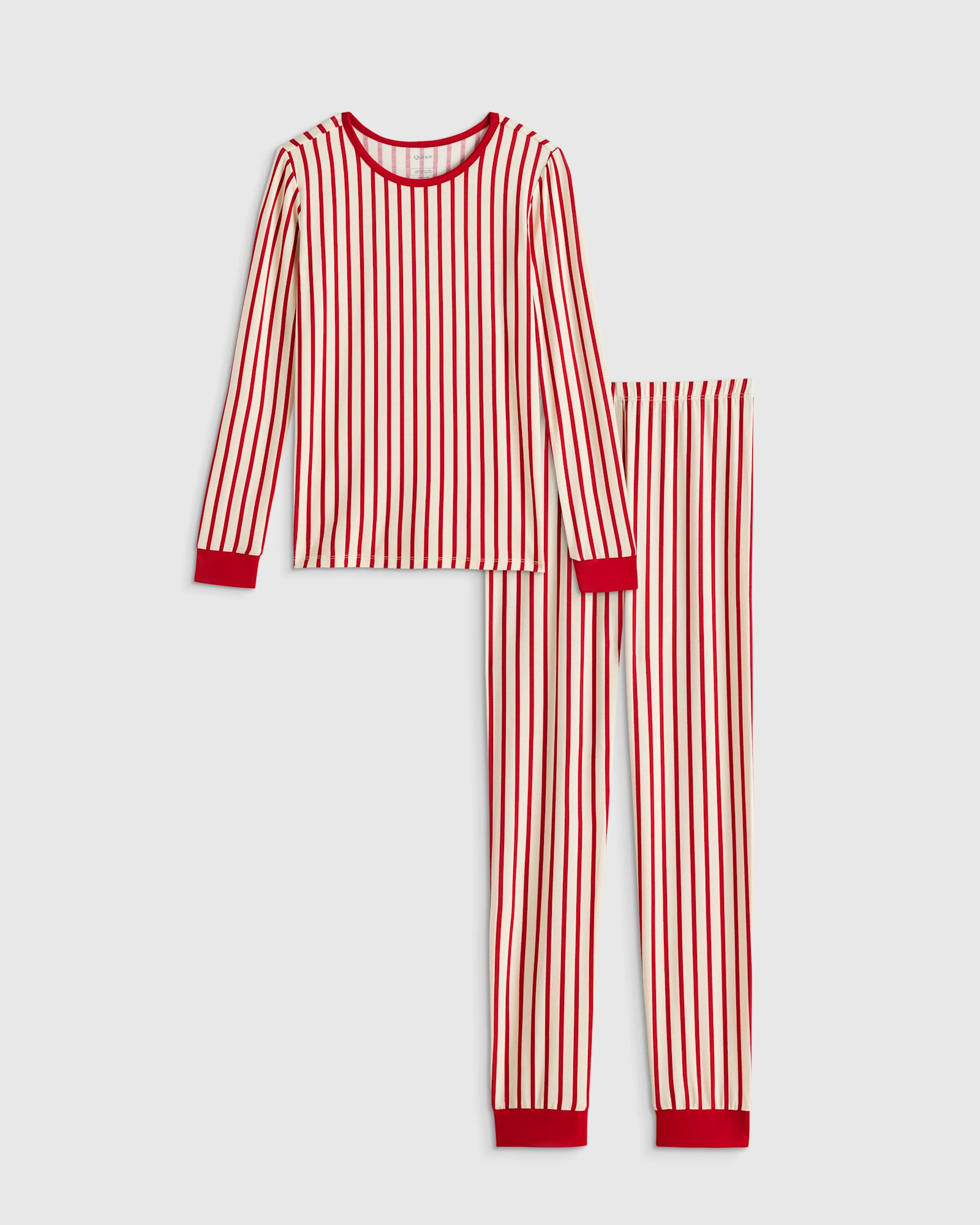 Quince | Bamboo Long Sleeve Pants Pajama Set in Celestial Dreams, Size 8 | Quince