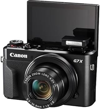 Canon PowerShot G7 X Mark II Digital Camera (1066C001) + 64GB Memory Card + Card Reader + Deluxe ... | Amazon (US)