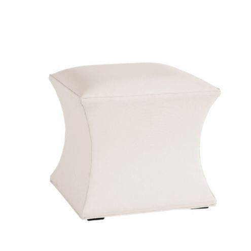 Courbe Ottoman without Nailheads | Ballard Designs, Inc.