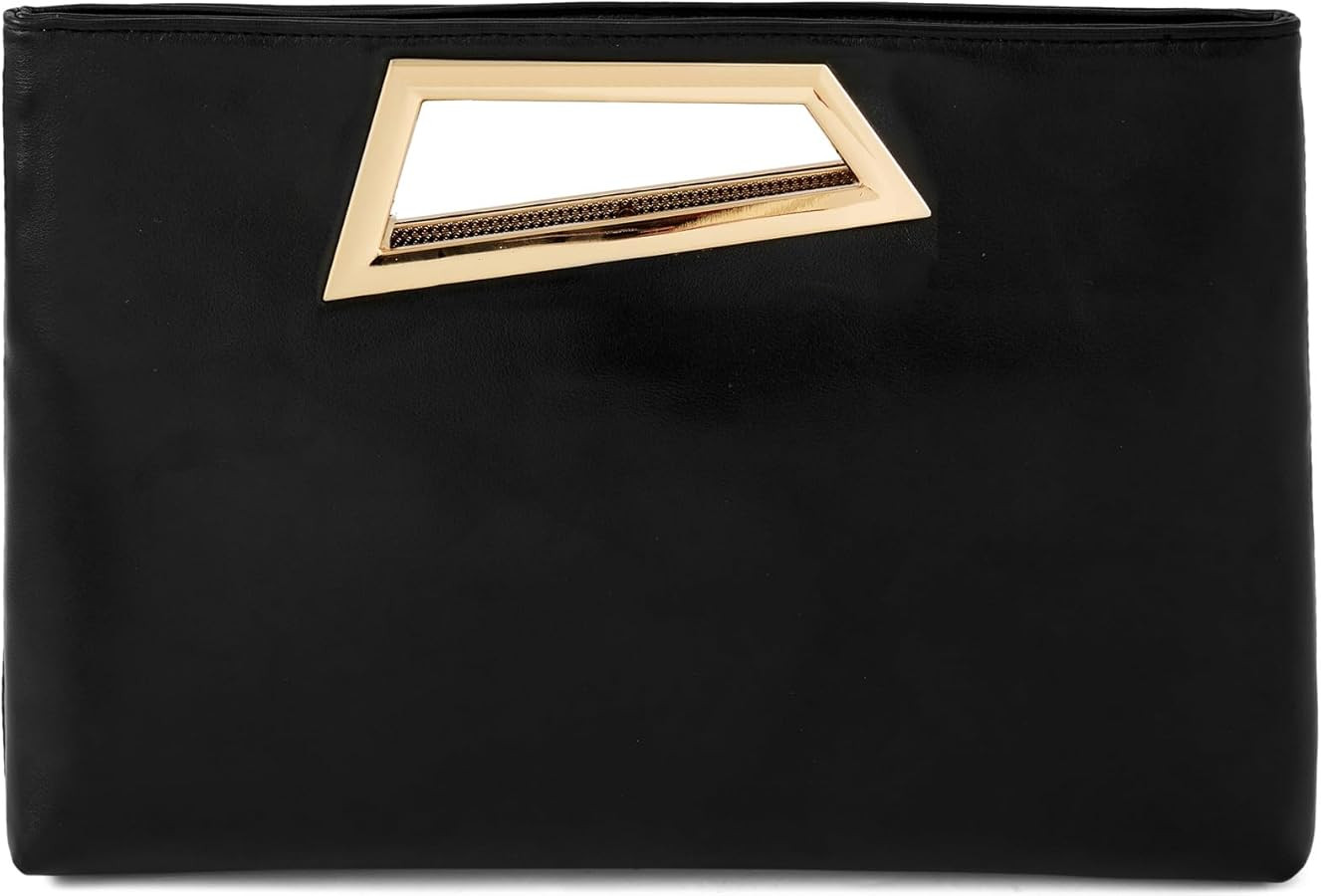 Evening Bag for Women Top-handle Clutch Purse Detachable Chain Crossbody Bag Party Wedding Handbag | Amazon (US)