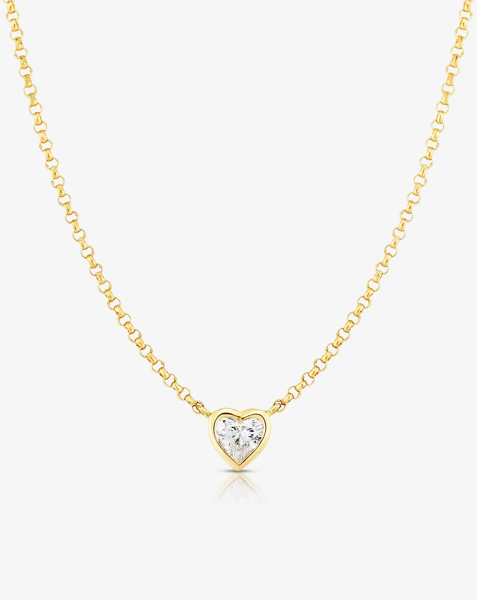 Mixed Shapes Diamond Pendant Necklace | Ring Concierge